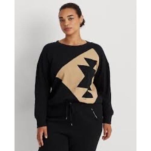 Lauren Ralph Lauren French Terry Sweatshirt - Picture 1 of 6
